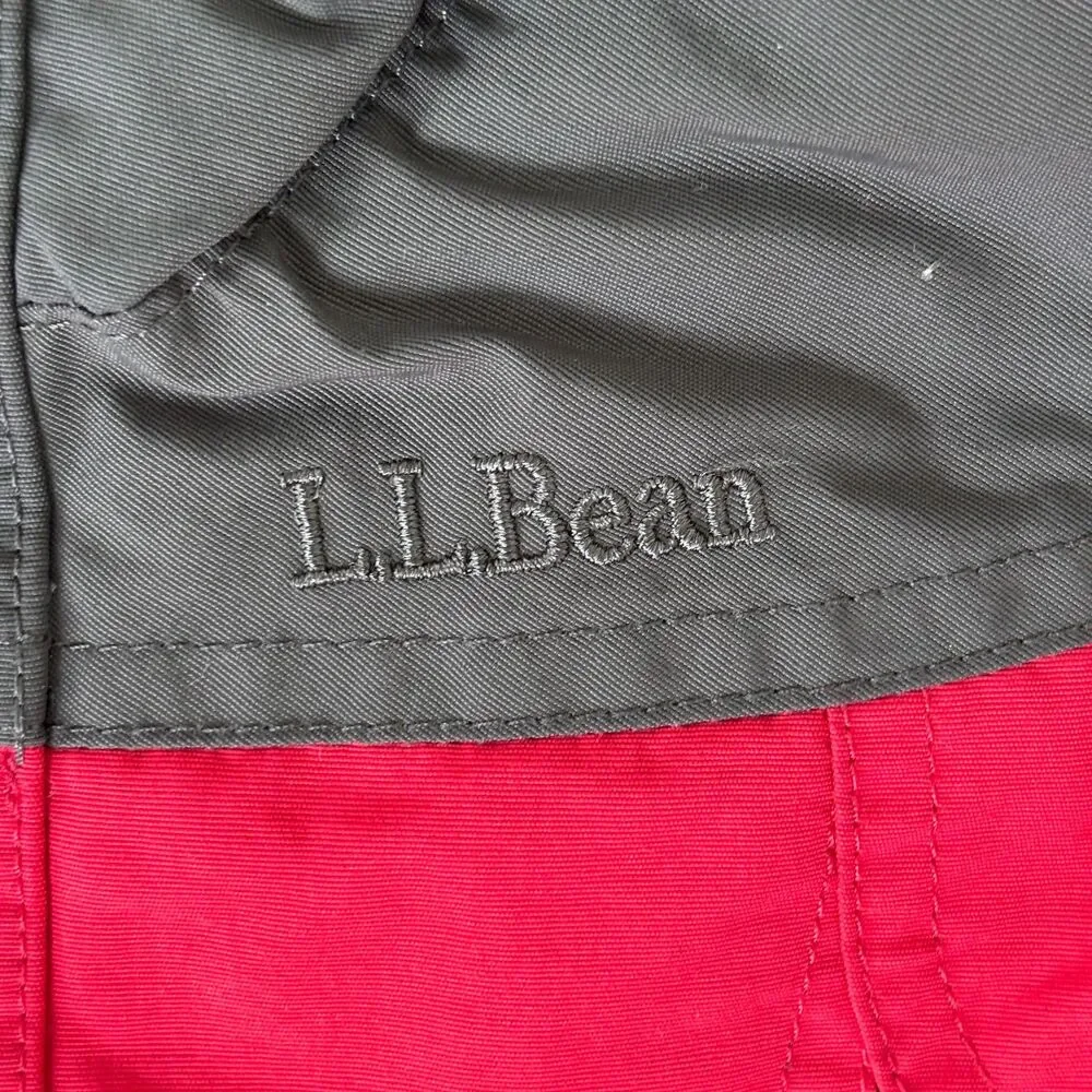 L.L. Bean Baby 12-18M Cold Buster Thinsulate Red Gray One Piece Snowsuit Winter